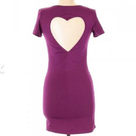 NWOT Pink Victorias Secret ❤️ Cut-Out Back Dress M - Picture 3 of 6